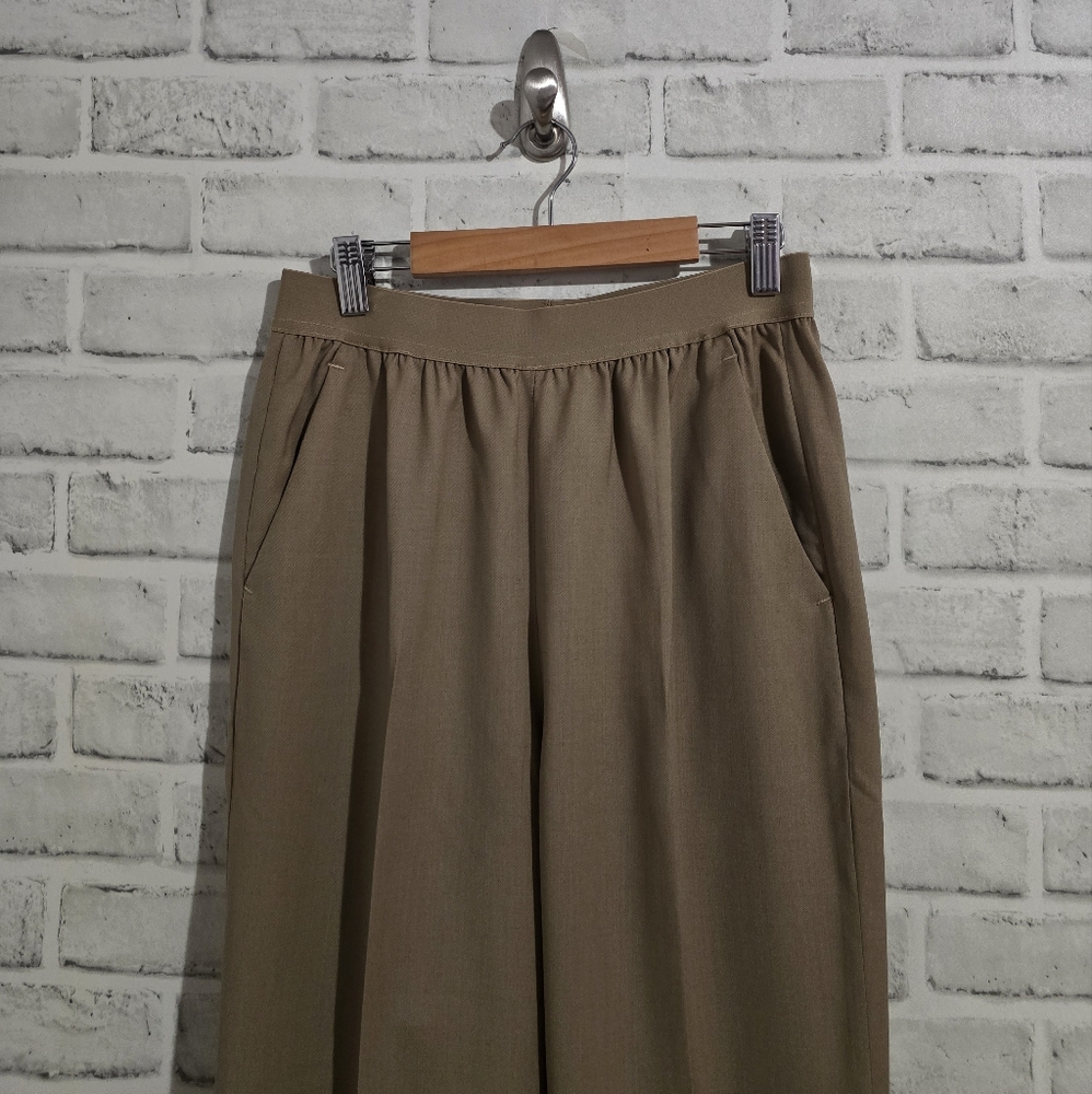 EUC Kule Francis Wool Pull On Trousers Tan‎ Size S - Picture 4 of 11
